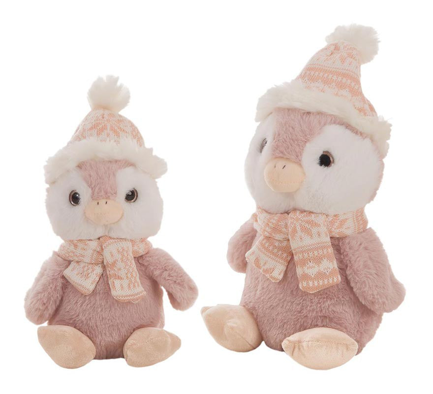 Translation missing: es.Pingüino Rosa con Gorrito en varios tamaños