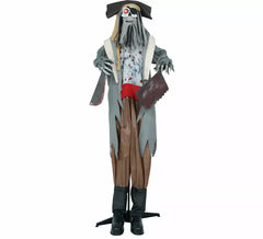 Pirata Terror con Luz, Sonido y Movimiento de 180 cm