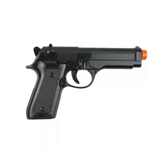 Pistola de policía negra de 23x15x3 cm