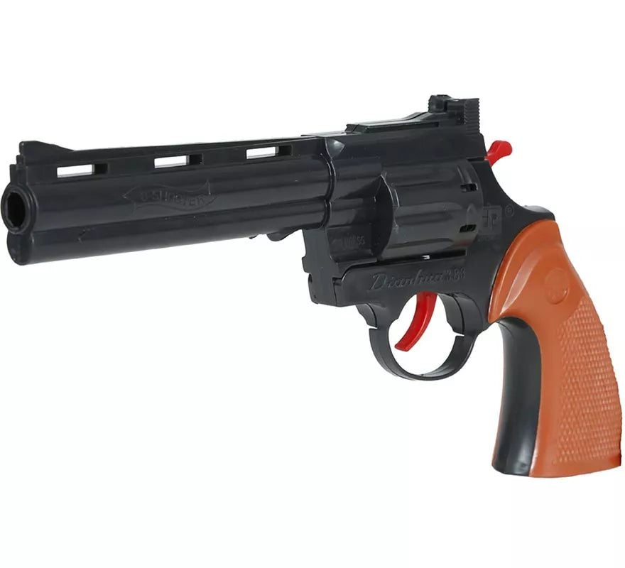 Translation missing: es.Pistola de Vaquero de 25 cm de Plástico de Juguete