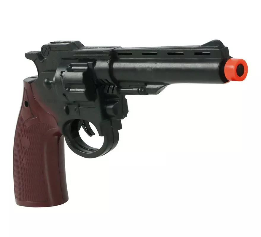 Translation missing: es.Pistola de Vaquero Negra de 28 cm
