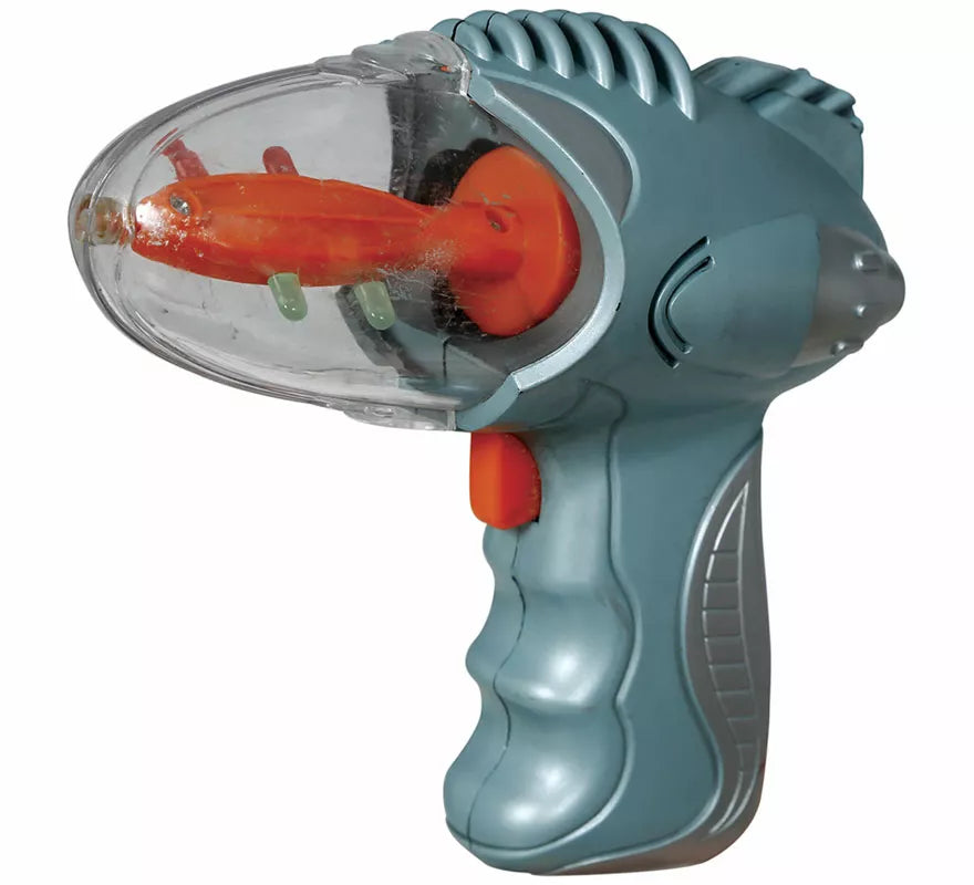 Translation missing: es.Pistola Espacial Plateada de 18 cm