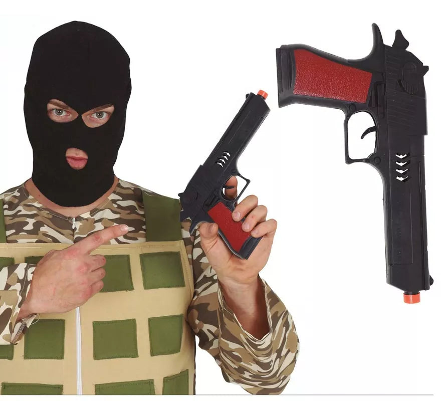 Translation missing: es.Pistola Militar Negra de 29 cm