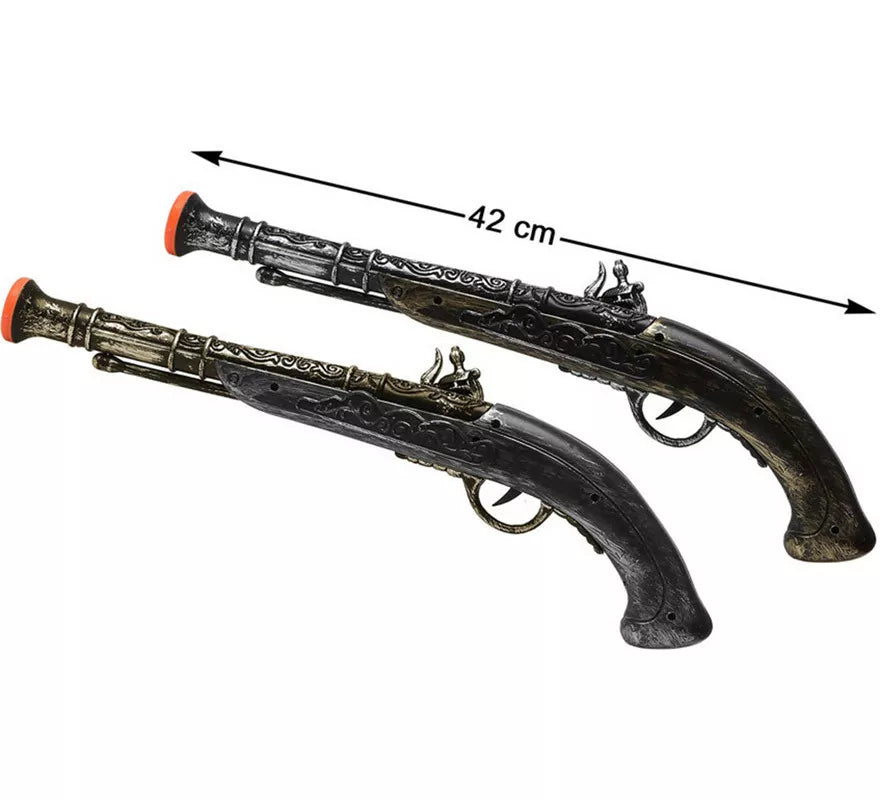 Translation missing: es.Pistola o Trabuco Pirata de 42 cm en 2 colores surtidos