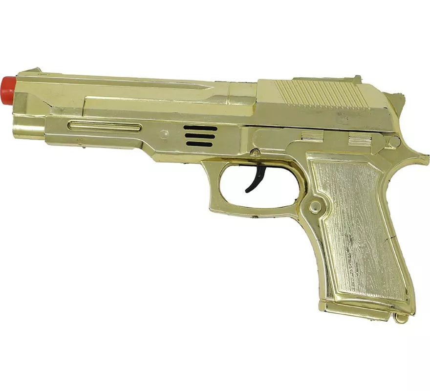 Translation missing: es.Pistola Oro Metálico de 22 cm