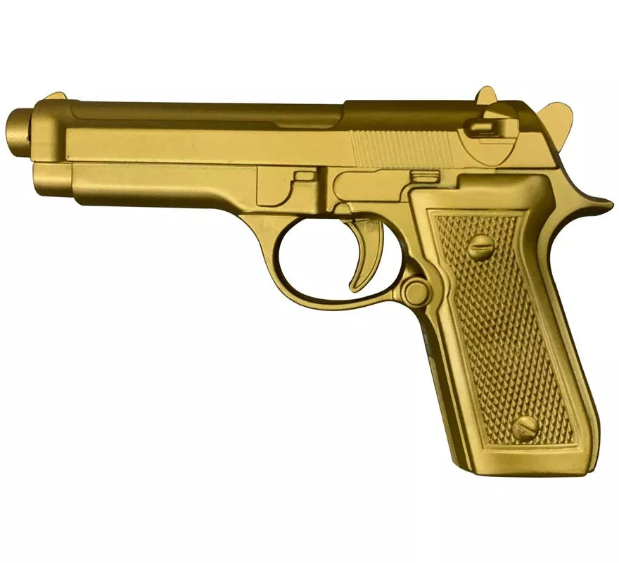 Translation missing: es.Pistola oro metalizado de 22x13 cm