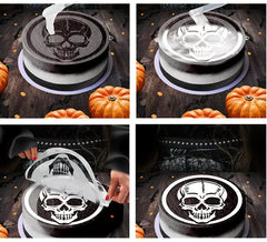 Plantilla de Calavera Decoración Pasteles 25 cm