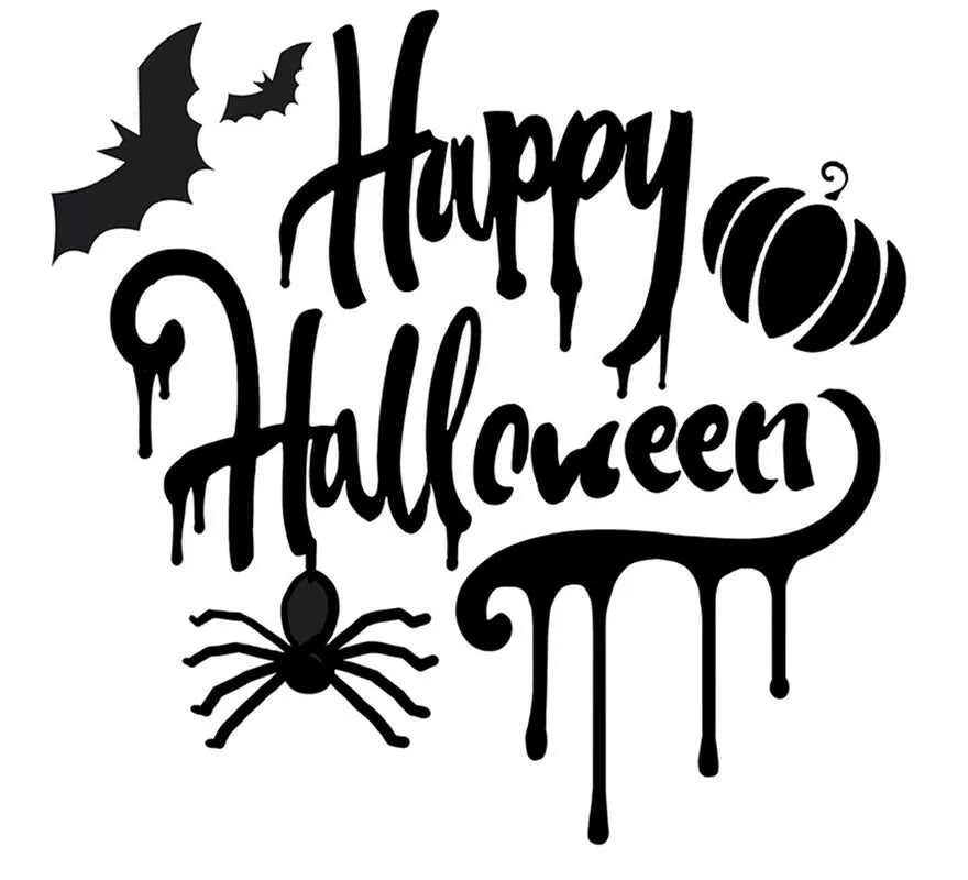 Translation missing: es.Plantilla de 'Happy Halloween' Decoración Pasteles 25 cm