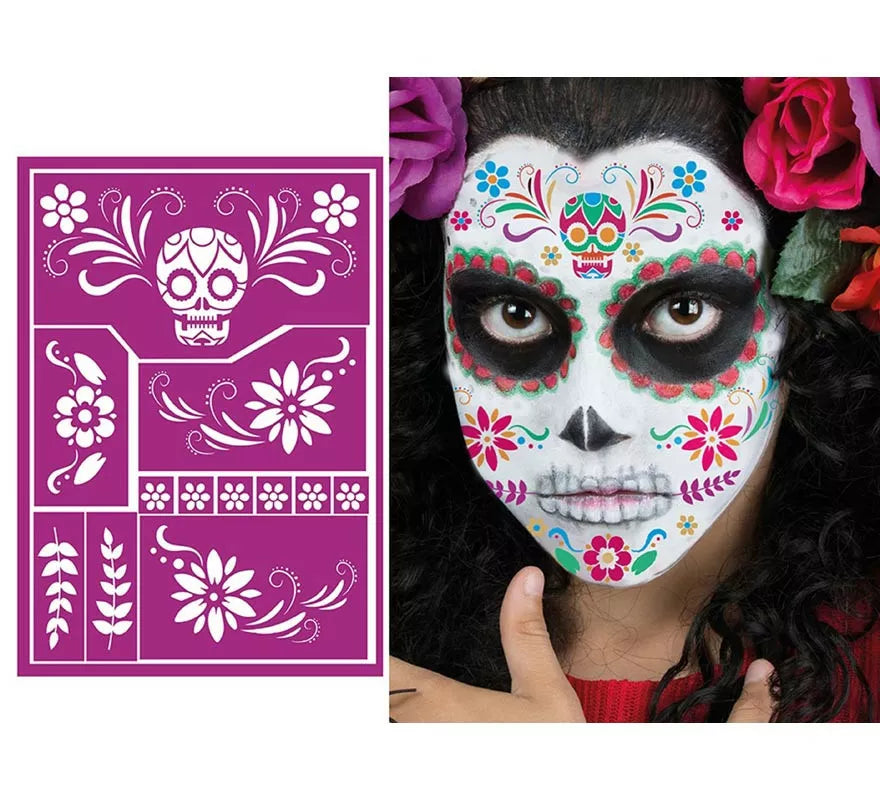 Translation missing: es.Plantilla de Maquillaje Catrina Infantil