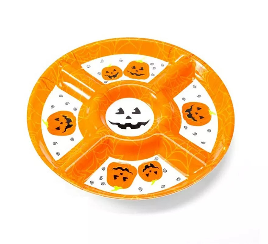 Translation missing: es.Plato para Snacks de Calabazas Halloween
