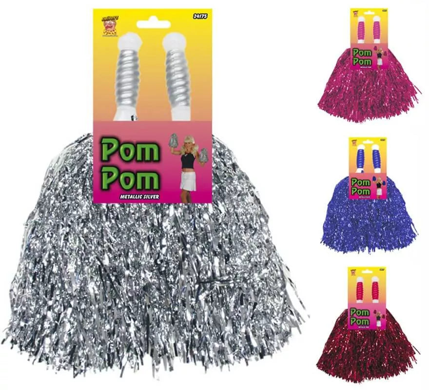 Pompones de animadora en varios colores 2 und