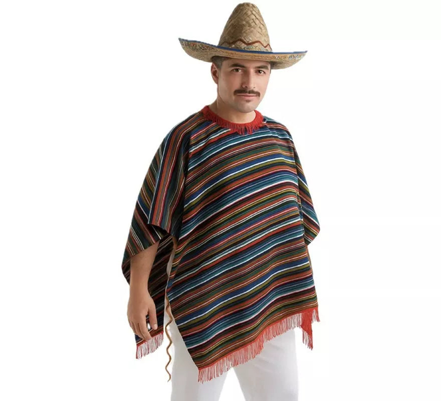 Translation missing: es.Poncho Mexicano para adultos