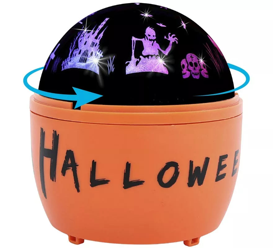 Translation missing: es.Proyector Led Giratorio Halloween de 11.5x11.5x13 cm