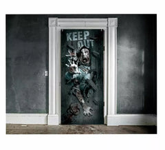 Puerta Zombie Attack Decorativa de 80 X 180 cm