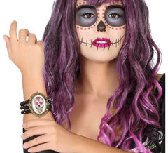 Pulsera Ancha del Día de los Muertos