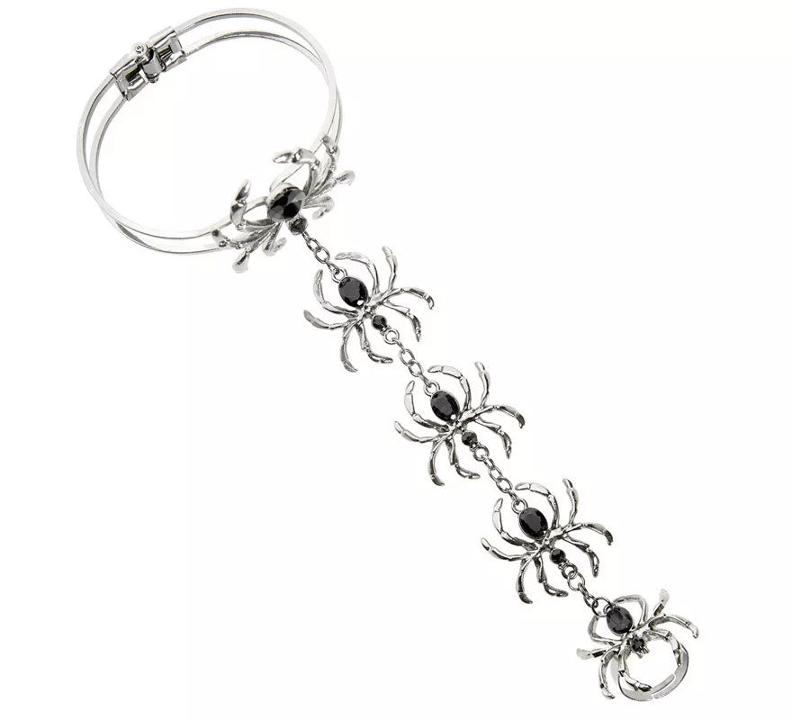 Translation missing: es.Pulsera con Anillo de Arañas