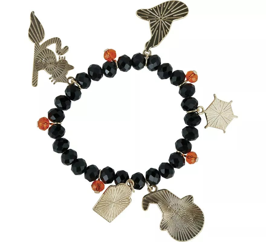 Translation missing: es.Pulsera con Figuras negra para Halloween