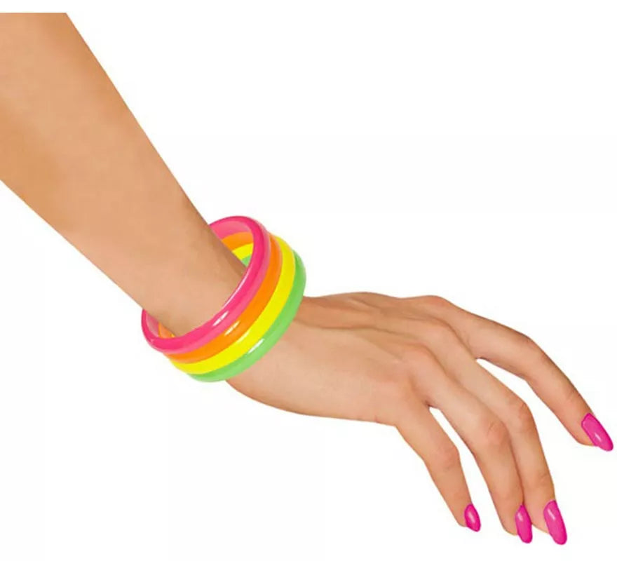 Translation missing: es.Pulsera de 4 Aros neón