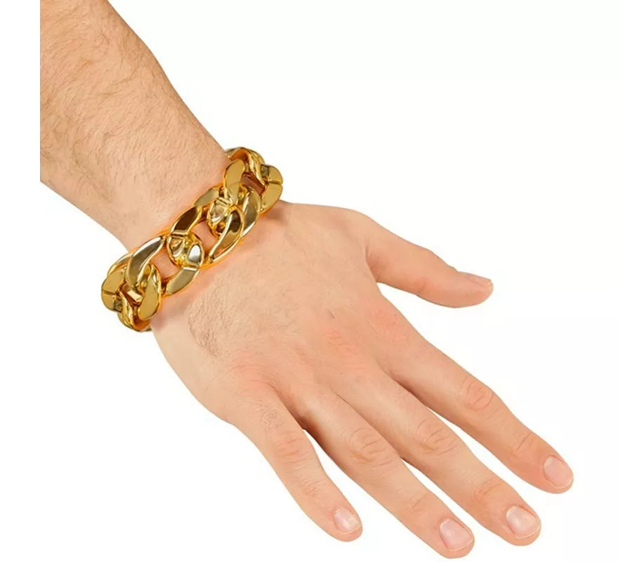 Translation missing: es.Pulsera de Rapero dorada