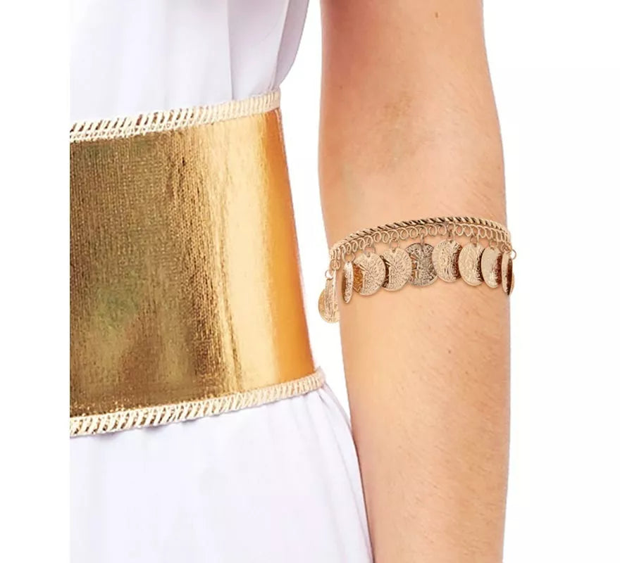 Pulsera Romana alta con monedas