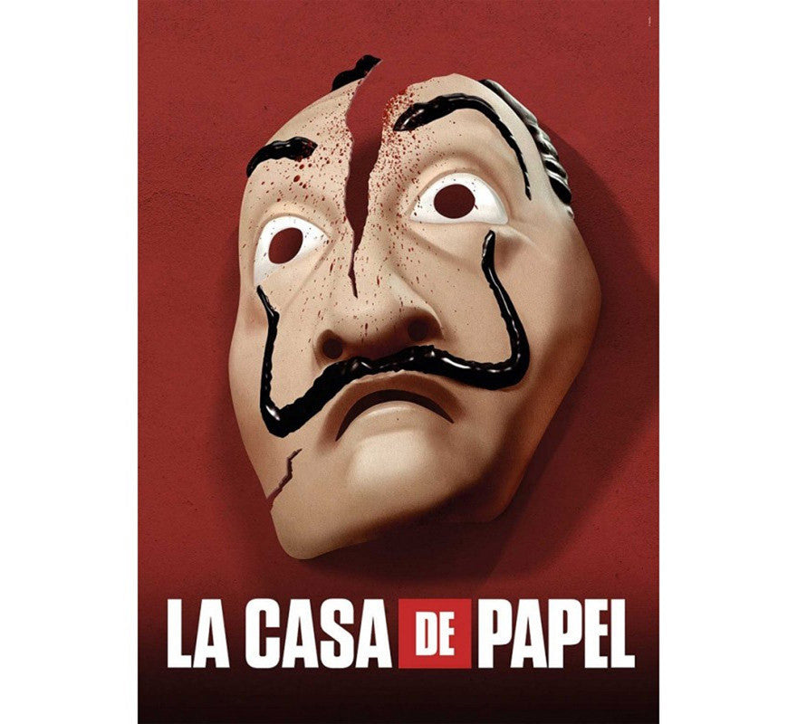 Translation missing: es.Puzzle La Casa de Papel 1000 pcs máscara