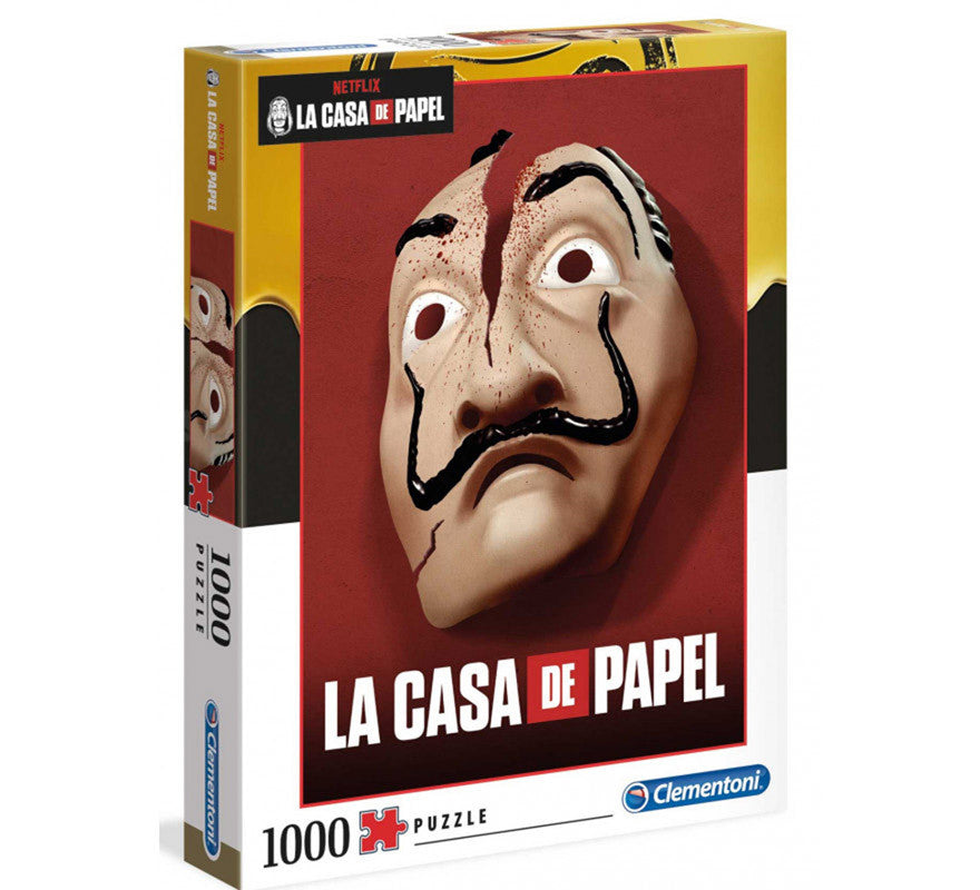 Translation missing: es.Puzzle La Casa de Papel 1000 pcs máscara