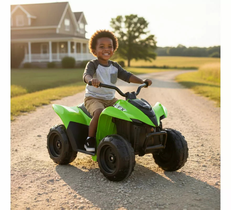 Quad Eléctrico Infantil Kawasaki KFX90 12V