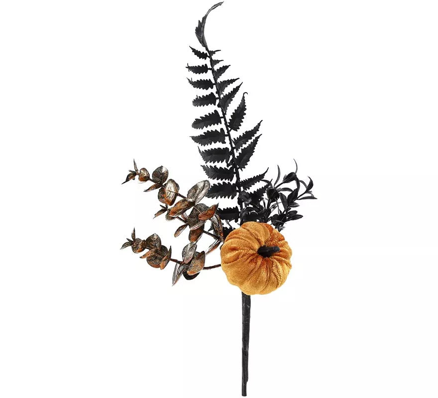 Translation missing: es.Rama Artificial con Calabaza Peluche de 25 cm