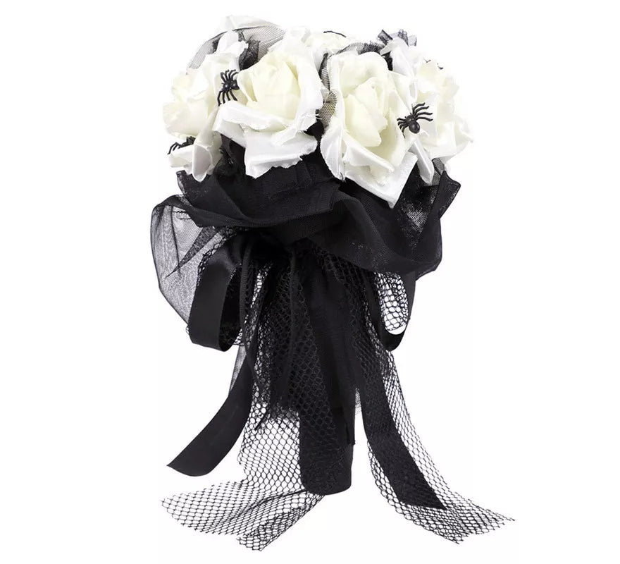 Ramillete Negro de Novia Cadáver de 33X16 cm