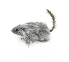 Rata Peluda Gris de 7x17 cm
