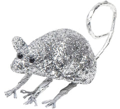 Ratoncito con Purpurina de 8,5 cm en varios colores