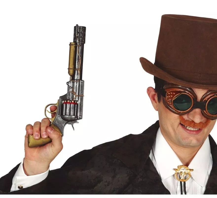 Translation missing: es.Revolver estilo Steampunk 30 cm