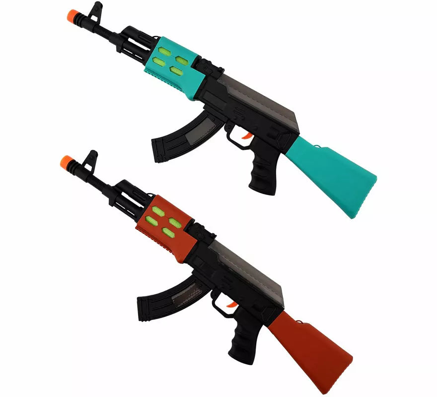 Translation missing: es.Rifle con Luz y Sonido de plástico en colores surtidos