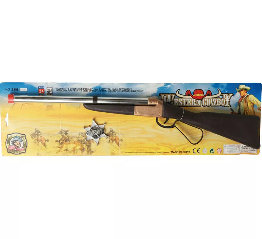 Translation missing: es.Rifle de 63 cm con Estrella de Sheriff del Oeste