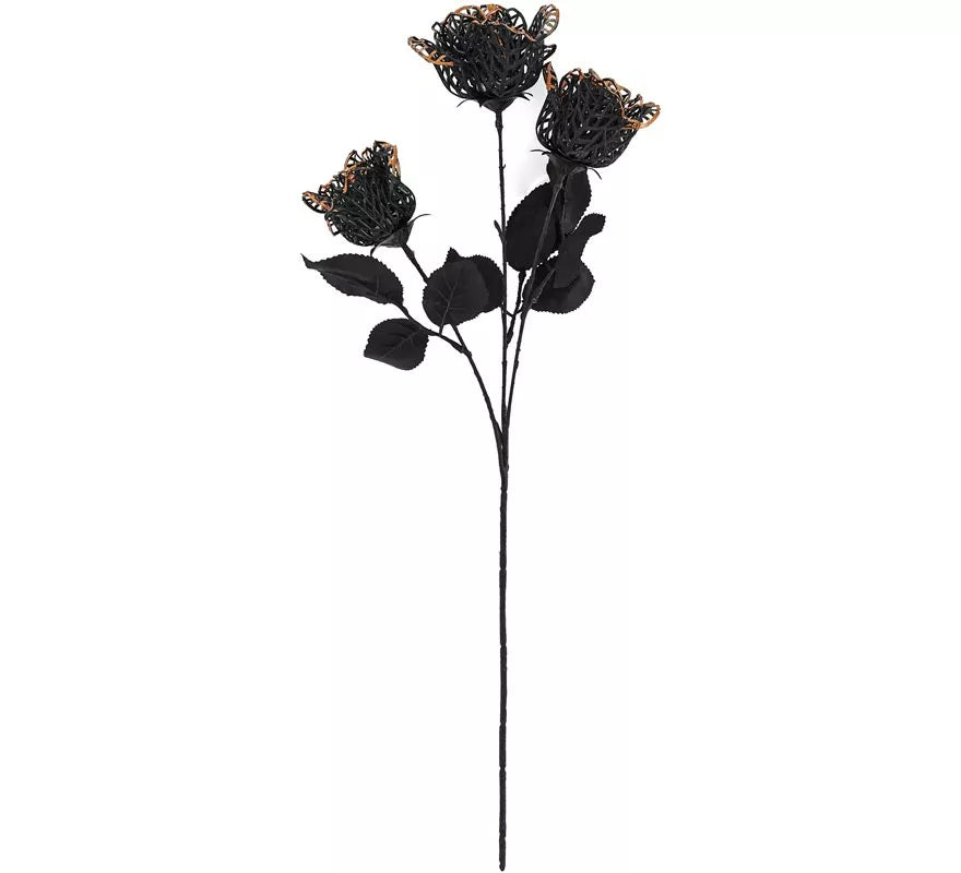Translation missing: es.Rosa Calado Halloween de 57 cm