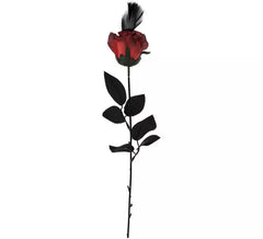 Rosa con Pluma 40 cm