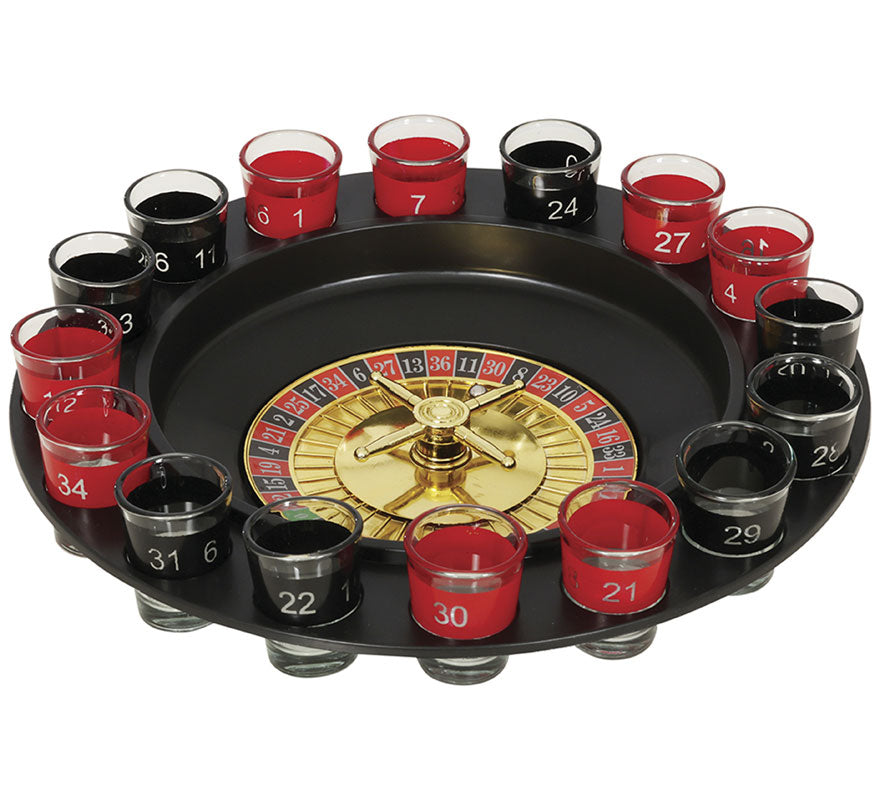 Translation missing: es.Ruleta Casino de 29 cm con 16 Vasos de 4,5 cm