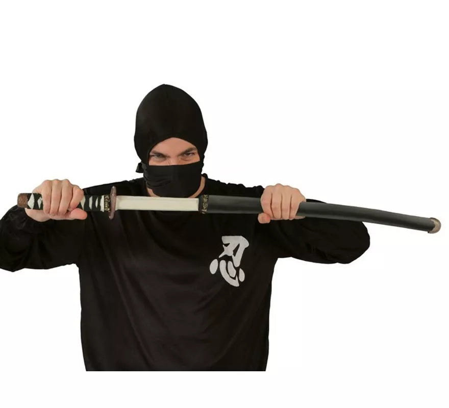 Translation missing: es.Sable de Japonés o Espada Ninja negra de 76 cm con funda