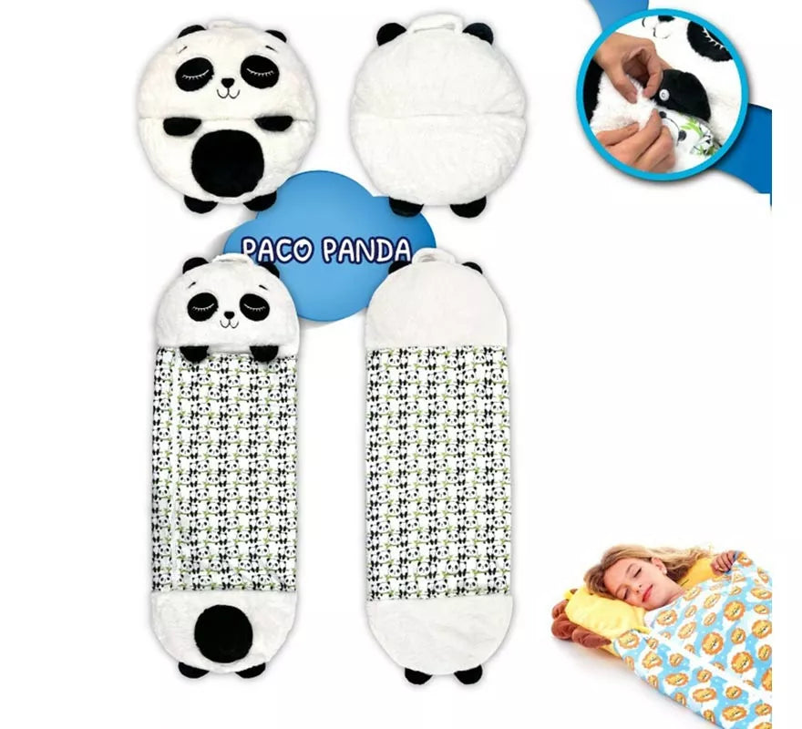 Translation missing: es.Saco de Dormir Panda Paco con cojín de 180 cm