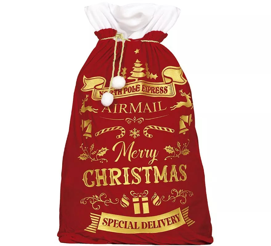 Translation missing: es.Saco de Merry Christmas de 60x95 cm