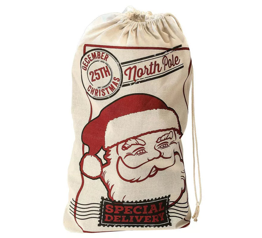 Translation missing: es.Saco Santa Claus de Yute de 50X80 cm