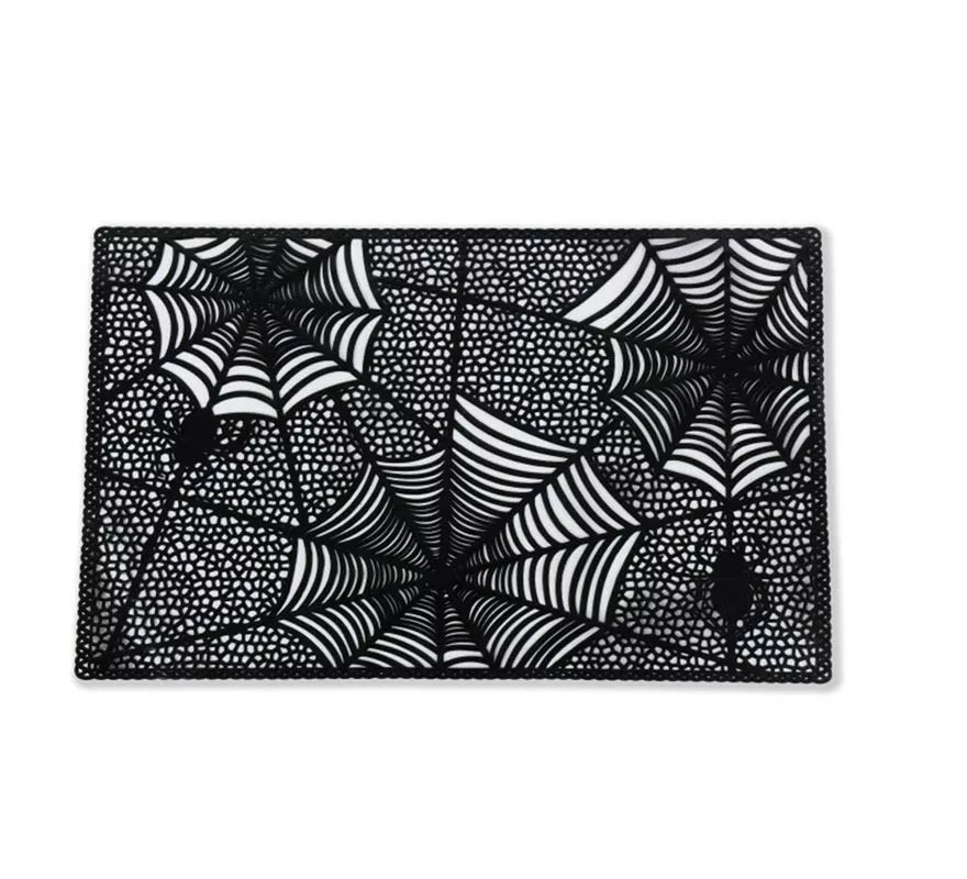Salvamantel Telaraña de plástico de 45x39 cm