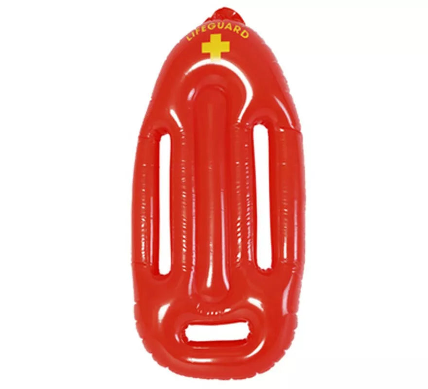 Translation missing: es.Salvavidas Hinchable rojo de Socorrista o Vigilante de la Playa de 71 cm