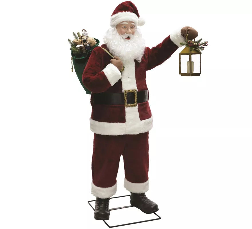 Translation missing: es.Santa Claus con luz, sonido y movimiento de 1,8 m