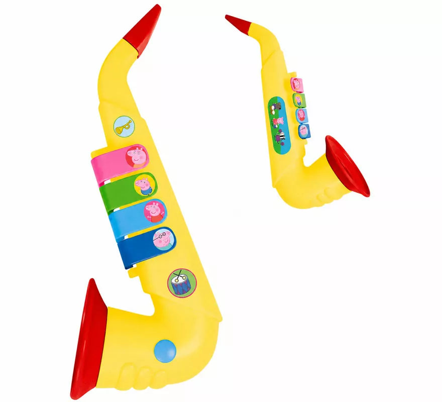 Translation missing: es.Saxofón Peppa Pig con 4 Notas en Estuche