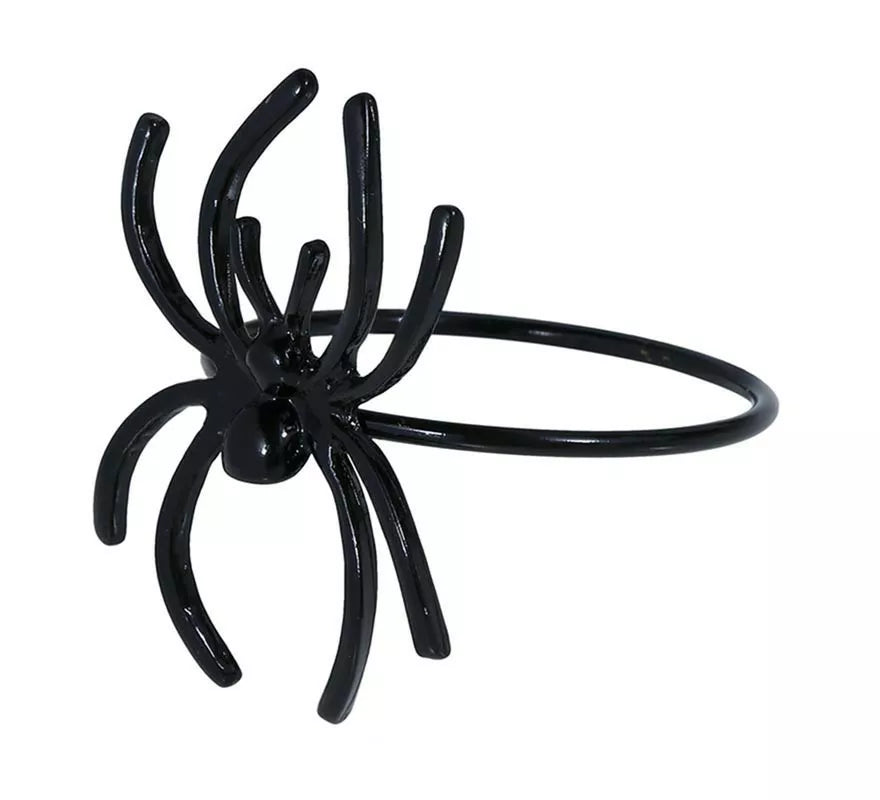 Servilletero de Araña de metal