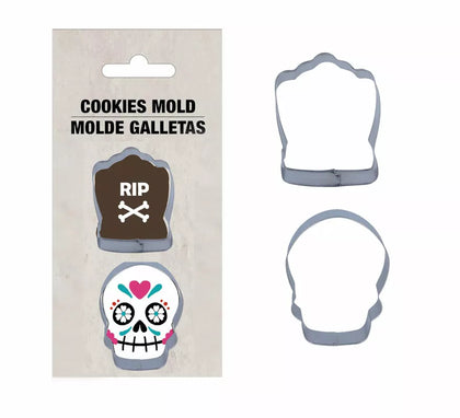 Set 2 Moldes Metálicos para Galletas