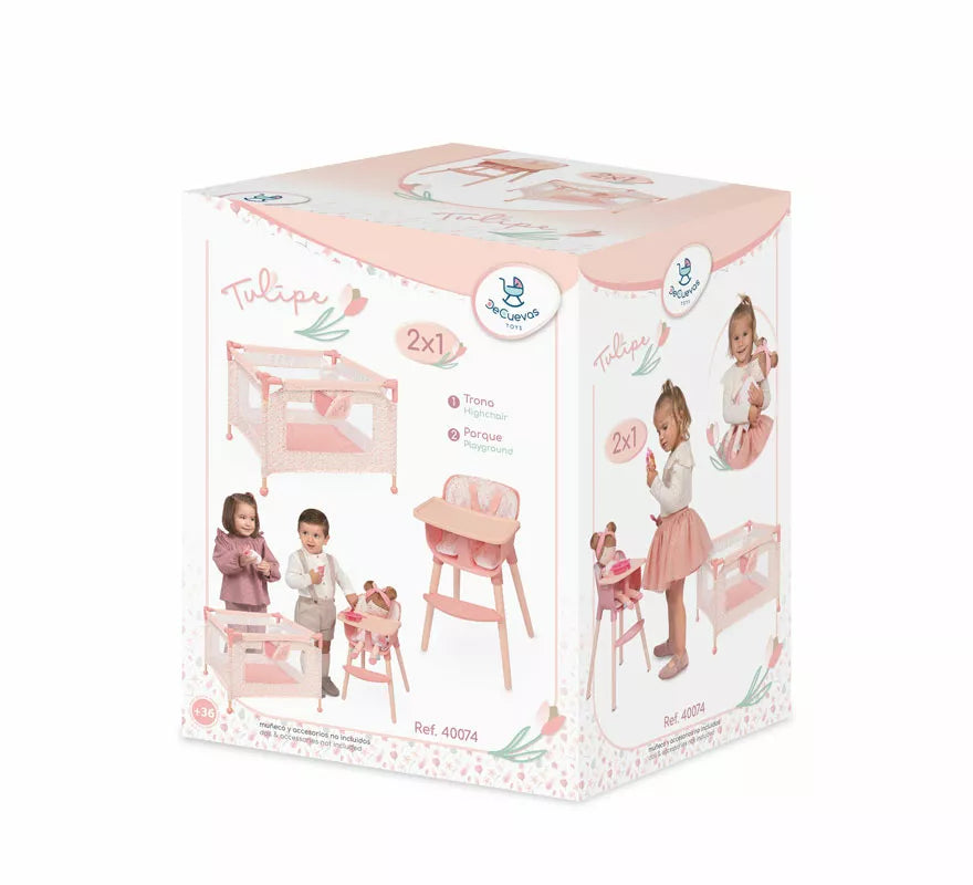 Set Conjunto de Trona y Parque de Juguete
