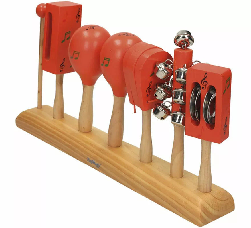 Translation missing: es.Set de 5 Instrumentos Musicales de Madera