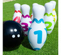 Set de Bolos Hinchables y Pelota